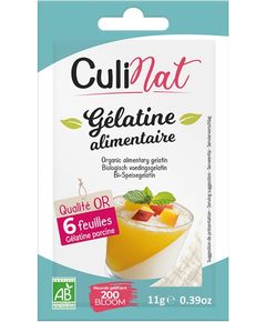 Желатин листовий органічний Culinat 11 г
