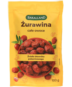 Журавлина сушена Bakalland 100 г