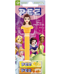Pez Disney Princesses Іграшка-диспенсер Красуня та Чудовисько Белль + Фруктові цукерки 2шт*8,5 г