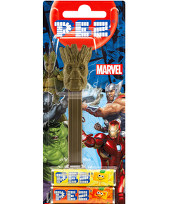 Pez Marvel Іграшка-диспенсер Groot + Фруктові цукерки 2шт*8,5 г
