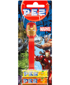 Pez Marvel Іграшка-диспенсер Iron Man + Фруктові цукерки 2шт*8,5 г