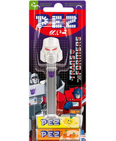 Pez Transformers Іграшка-диспенсер Megatron + Фруктові цукерки 2шт*8,5 г