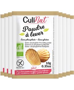 Розпушувач тіста без глютена органічний Culinat 8шт*10г