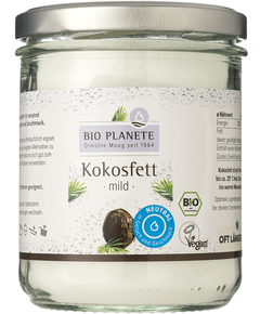 Олія кокосова очищена без аромату органічна Bio Planete 400 мл