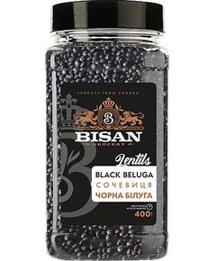 Сочевиця чорна Білуга Bisan 400 г