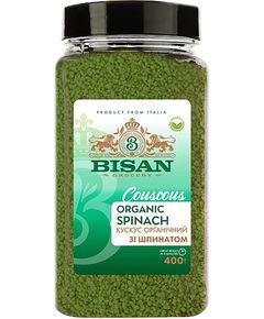 Кускус з шпинатом органічний Bisan 400 г
