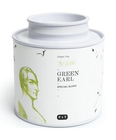 P & T Чай зелений Green Earl №340 листовий органічний 60 г