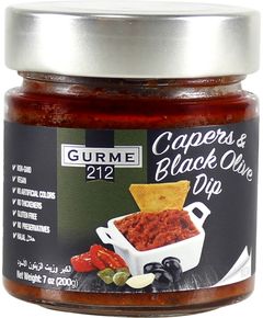 Gurme212 Соус-діп з каперсами, томатами та чорними оливками 255 г
