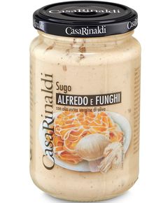 Casa Rinaldi Соус вершковий Альфредо з грибами та сиром 350 г