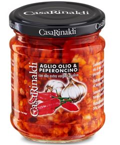 Casa Rinaldi Соус Агліо-Оліо-Перерончіно з часником і перцем чилі 190 г