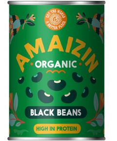 Amaizin Квасоля чорна органічна 400 г