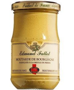 Edmond Fallot Гірчиця Бургундська з білим вином 210 г