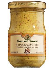 Edmond Fallot Гірчиця Діжонська з волоським горіхом 210 г