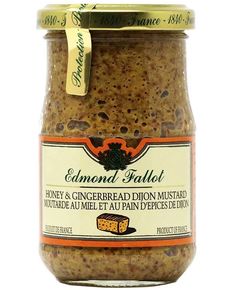 Edmond Fallot Гірчиця Діжонська з імбирним хлібом і медом 205 г