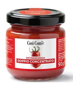 Cosi' Com'e' Томатна паста подвійної концентрації з томатів Даттеріно Червоних 90 г
