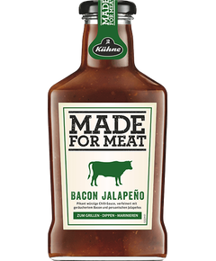 Kuhne Made For Meat Соус для м'яса Бекон Халапеньйо 375 мл