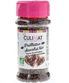 Culinat Декор кондитерський Шоколадні Пластівці органічний 60 г