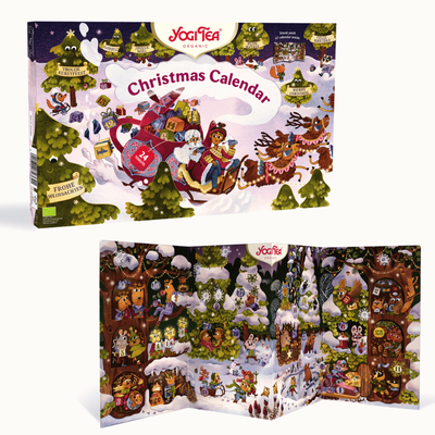 Адвент Календар Різдвяний Чай Yogi Tea органічний 45,9 г, зображення 3
