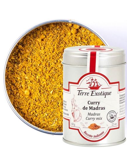 Карі з Мадрасу в Індії Terre Exotique 60 г, зображення 2