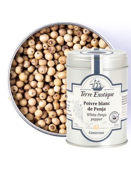 Перець білий з Пеньї в Камеруні Terre Exotique 70 г, зображення 2