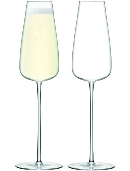 LSA Набір бокалів для шампанського Wine Culture 330 мл 2 шт., зображення 2