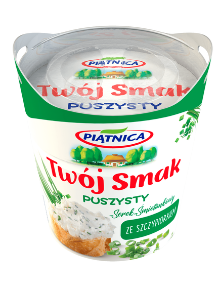 Piatnica Twoj Smak Крем-сир вершковий з зеленою цибулею 64% 150 г