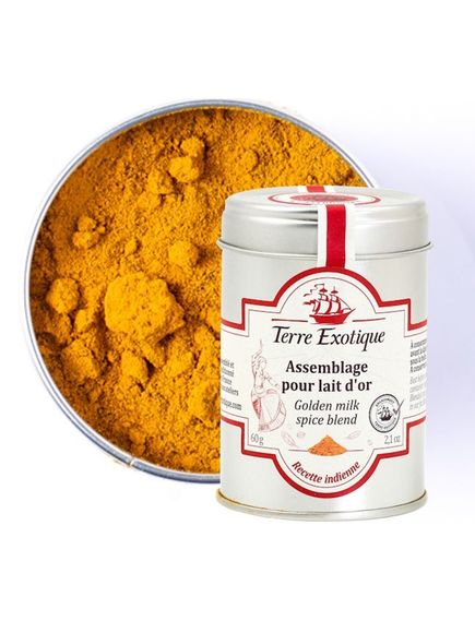 Суміш спецій Золоте Молоко Terre Exotique 60 г, зображення 2