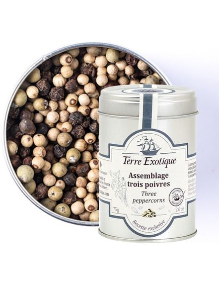Суміш перців Terre Exotique 3 перці із Пеньї в Камеруні 75 г, зображення 2