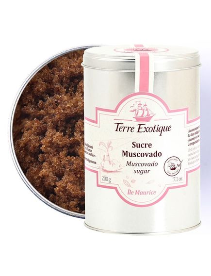 Цукор тростинний Мусковадо Terre Exotique Цукор тростинний Мусковадо 200 г, зображення 2