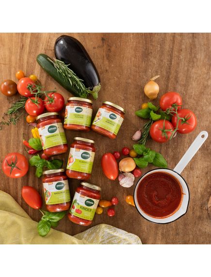 Naturata Соус томатний Аррабіата з перцем Чилі біодинамічний органічний 330 мл, зображення 3