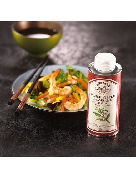 La Tourangelle Олія кунжутна неочищена 250 мл, зображення 2