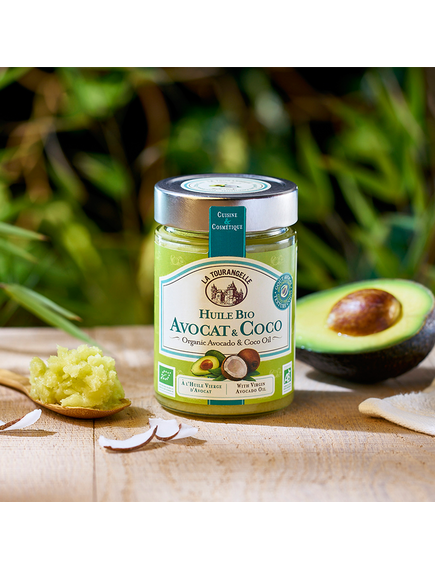 La Tourangelle Олія авокадо-кокоса органічна 314 мл, зображення 2