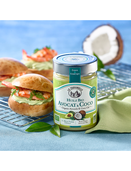 La Tourangelle Олія авокадо-кокоса органічна 314 мл, зображення 3