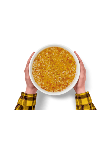Суп з кіноа та червоною сочевицею веганський Trevijano 200 г, зображення 5