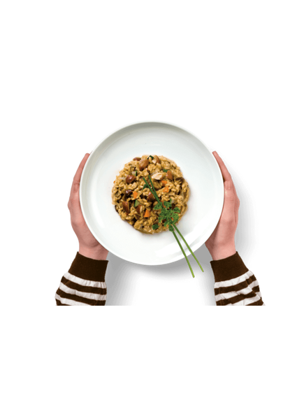 Ризото з білими грибами безглютенове веганське Trevijano 280 г, зображення 5