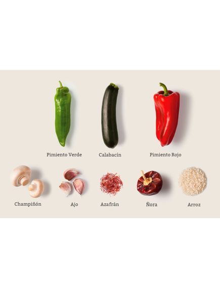 Паелья 6 Овочів безглютенова веганська Trevijano 280 г, зображення 4