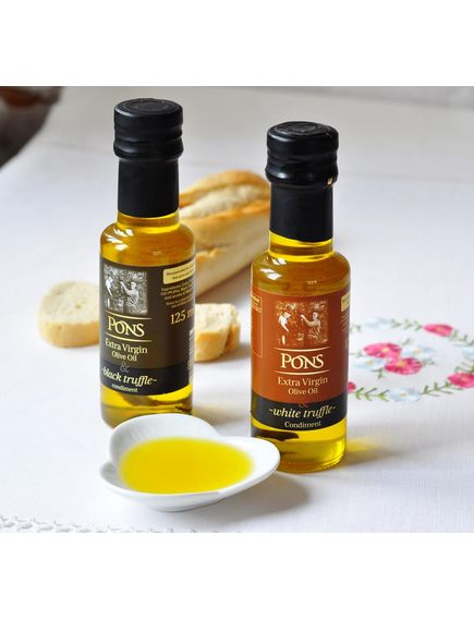 Pons Олія оливкова Extra Virgin з трюфелем білим 125 мл, зображення 2