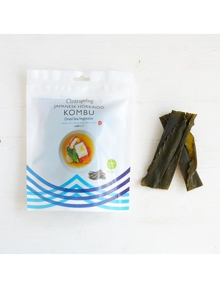 Водорості морські Комбу Хоккайдо сушені Clearspring 40 г, зображення 2
