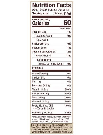 Bob's Red Mill Дріжджі харчові без глютену 142 г, зображення 3