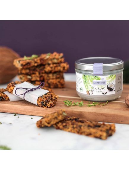 Олія кокосова неочищена органічна Bio Planete 200 мл, зображення 2