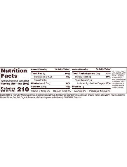 Bob's Red Mill Батончик зерновий Арахісова Паста-Полуничне Желе 50 г, зображення 4