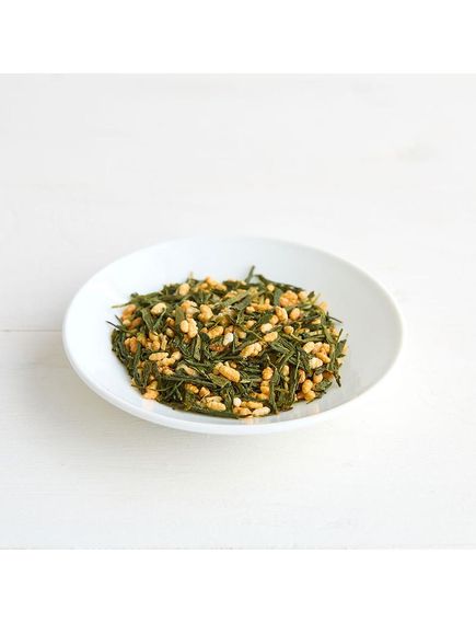 Чай зелений Генмайча з обсмаженим рисом органічний Clearspring 90 г, зображення 4