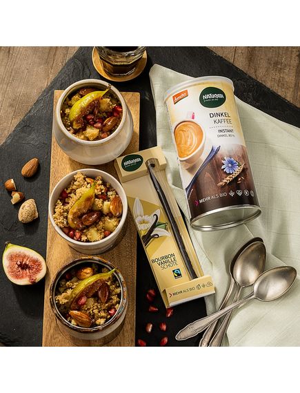 Naturata Напій кавозамінник Спельта розчинний біодинамічний органічний 75 г, зображення 5