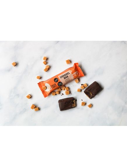 Bio Today Батончик карамельний в темному шоколаді безглютеновий органічний 40 г, зображення 2