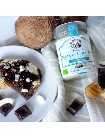 La Tourangelle Олія кокосова очищена органічна 314 мл, зображення 4