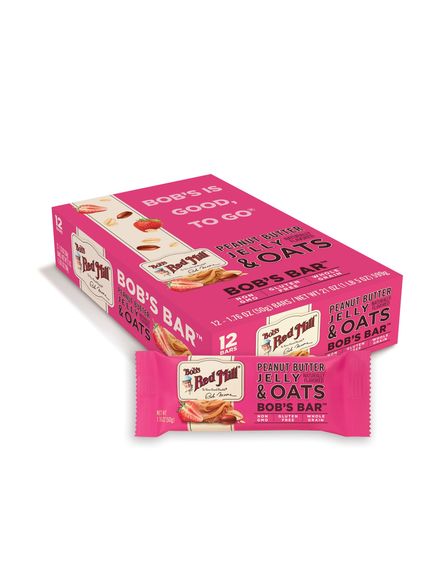 Bob's Red Mill Батончик зерновий Арахісова Паста-Полуничне Желе 50 г, зображення 3