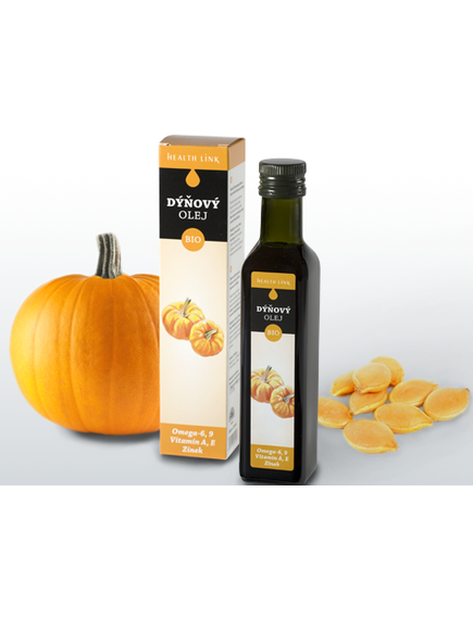 Health Link Олія гарбузова органічна 250 мл, зображення 2