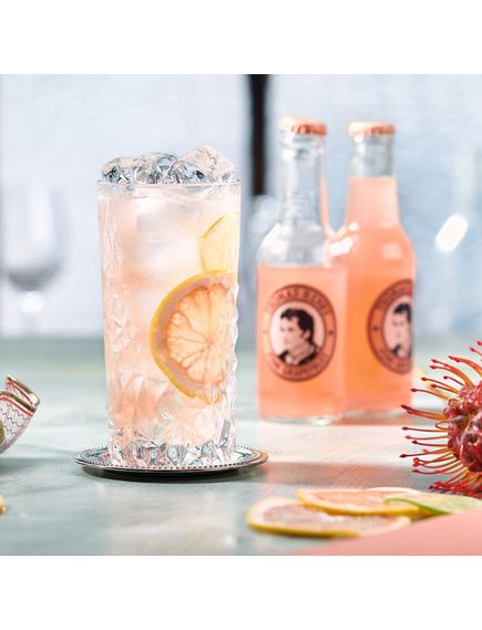 Thomas Henry Лимонад Рожевий Грейпфрут напій газований 200 мл, зображення 4