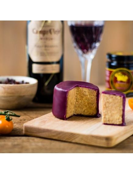 Сир Чеддер з червоним вином Ріоха та карамелізованою цибулею Cheshire Cheese 200 г, зображення 4