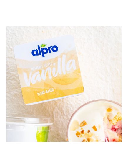 Alpro Десерт соєвий ванільний упаковка 4шт*125 г, зображення 2